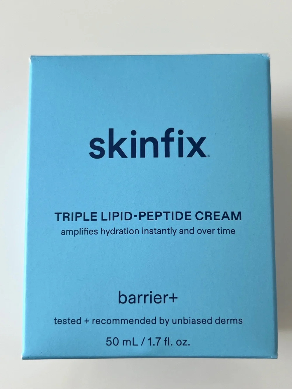 Skinfix Triple Lipid-Peptide Cream Refillable Barrier Moisturizer with Ceramides